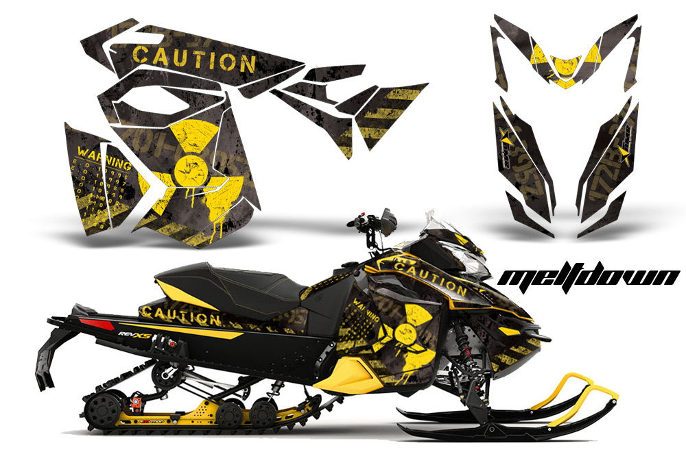 Ski-Doo Rev XS MXZ Renegade 2013 Graphics Kit MD YB